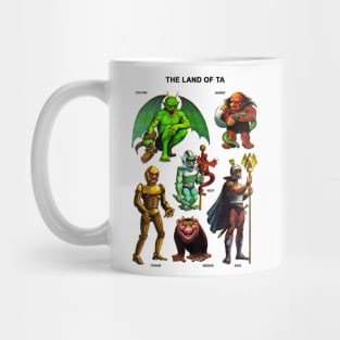 Land of Ta Sticker Sheet Mug